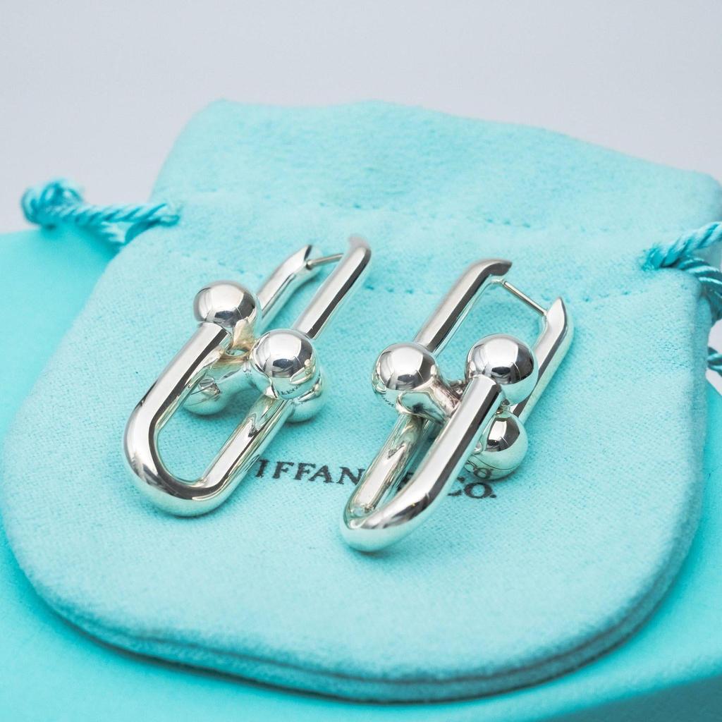 Pre-Owned Tiffany & Co. HardWear Earrings Extra Large 60013153