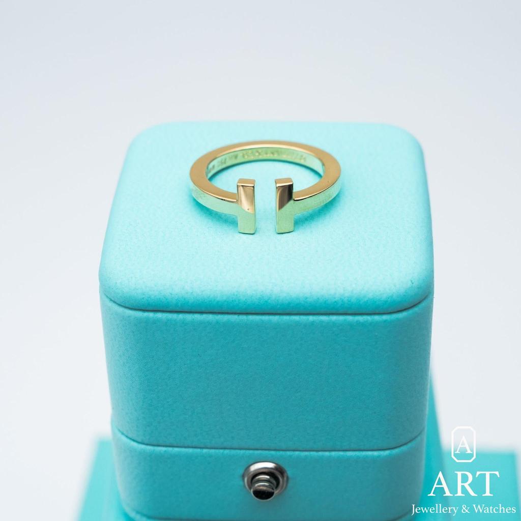Pre-Owned Tiffany & Co. T Square Ring 55 Size 33279507
