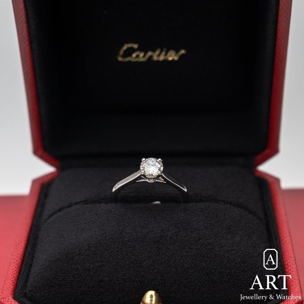 Pre-Owned Cartier Solitaire 1895 6SC426