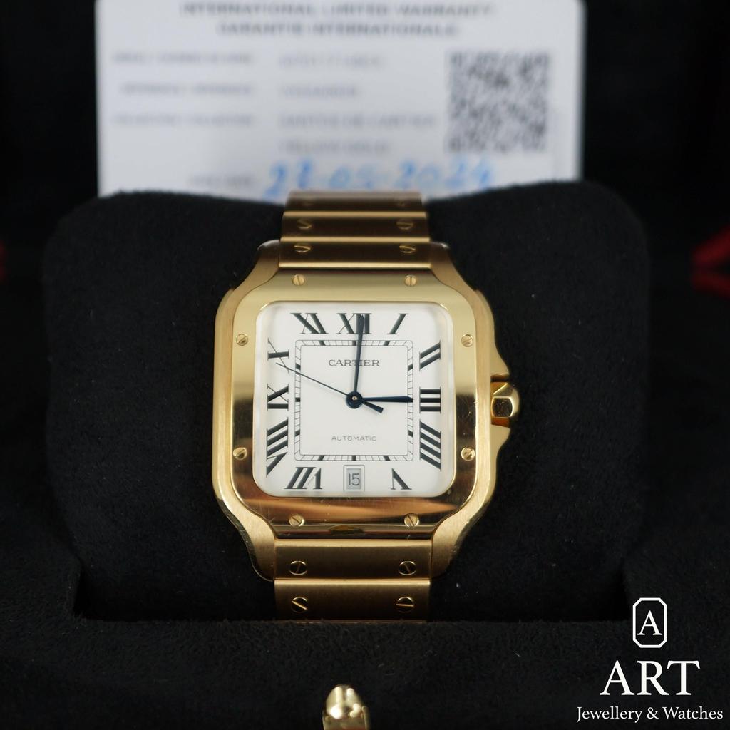 Pre-Owned Cartier Santos Large WGSA0029