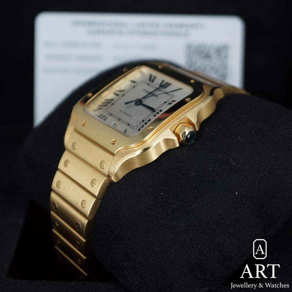 Pre-Owned Cartier Santos Large WGSA0029