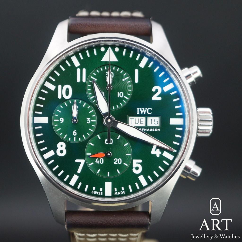 Pre-Owned IWC Pilot's Chorograph 43mm IW378005