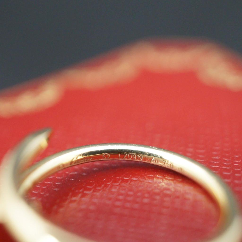 Pre-Owned Cartier Juste Un Clou Ring B4225900