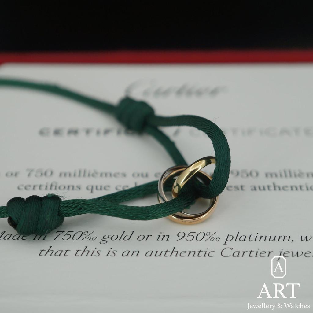 Pre-Owned Cartier Trinirty Bracelet CRB6016700 CRB6016700