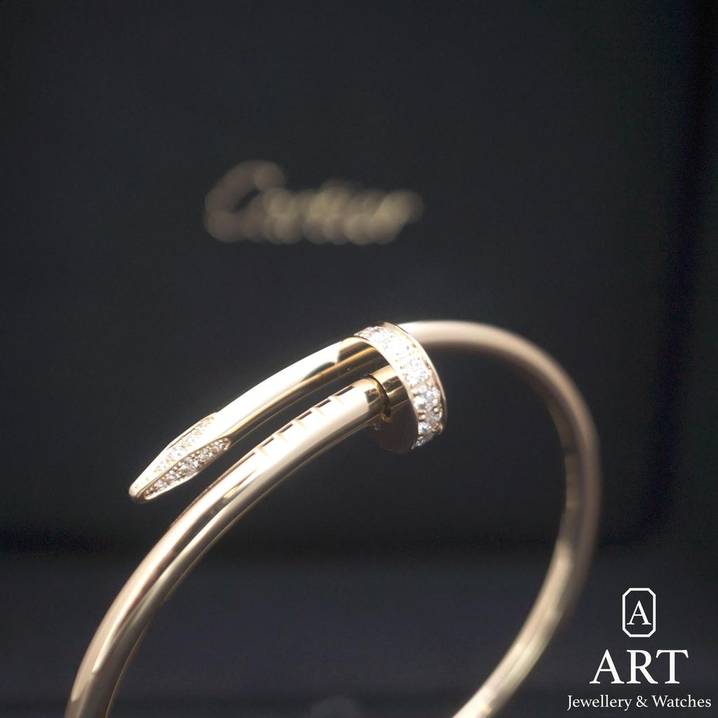 Pre-Owned Cartier Juste un Clou Diamond Bracelet B6066117