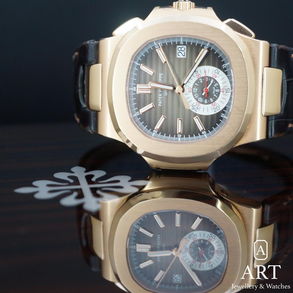 Pre-Owned Patek Philippe Nautilus 40.5mm 5980/1R