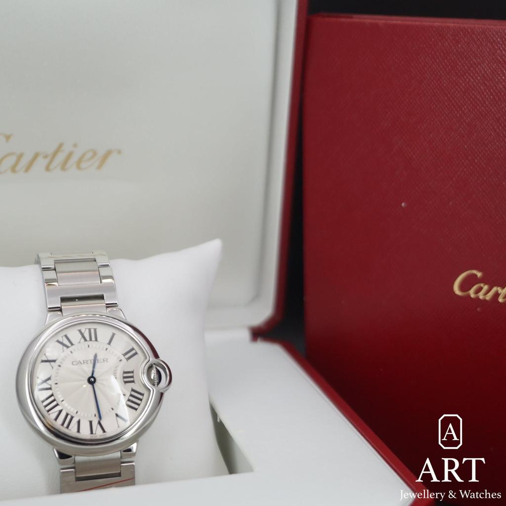 Pre-Owned Cartier Ballon Bleu 36mm W69011Z4