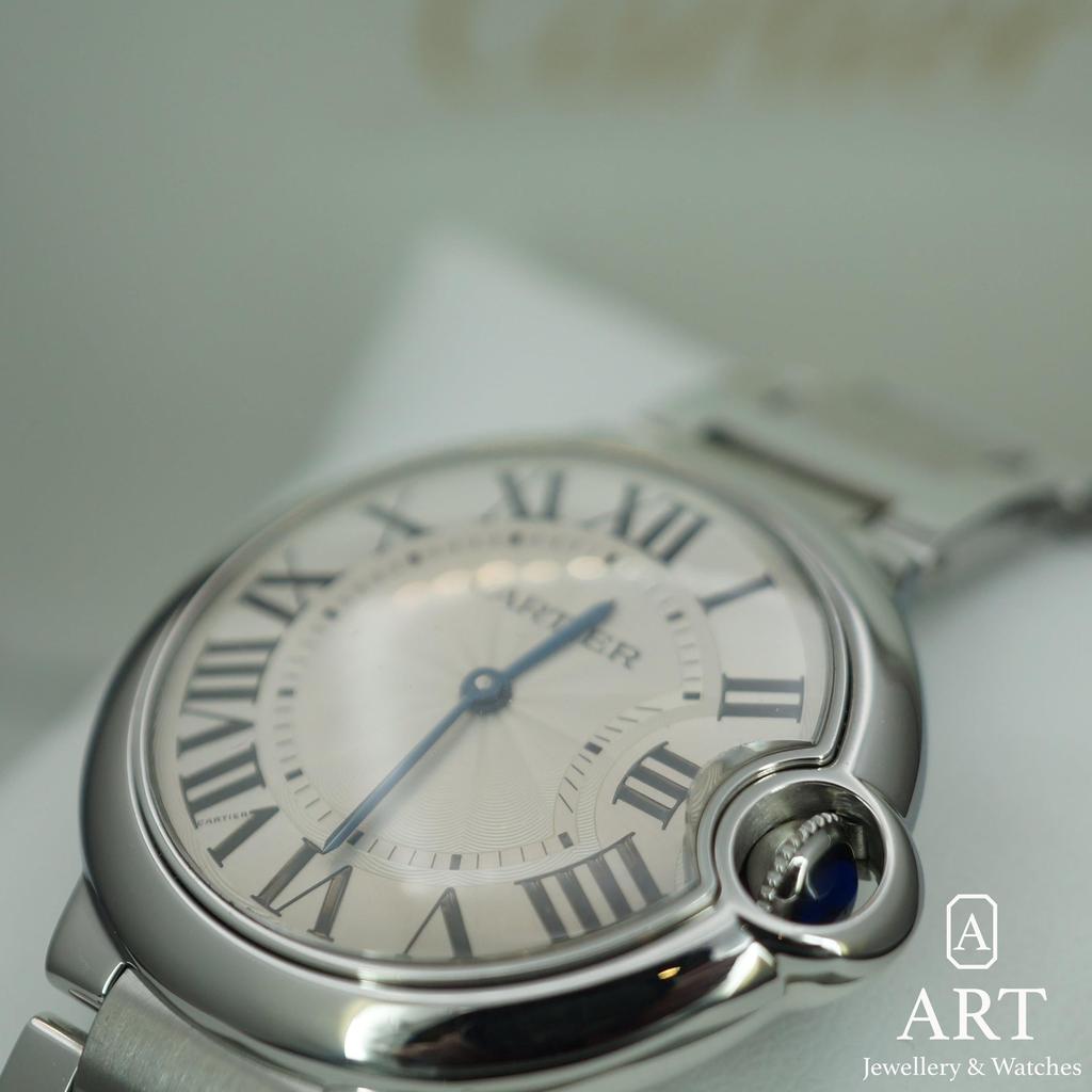 Pre-Owned Cartier Ballon Bleu 36mm W69011Z4