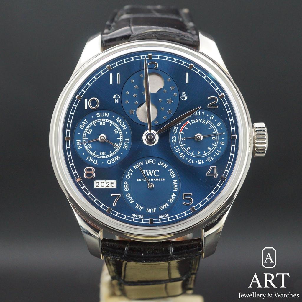 Pre-Owned IWC Portuguese Perpetual Calendar 44,2mm IW503401