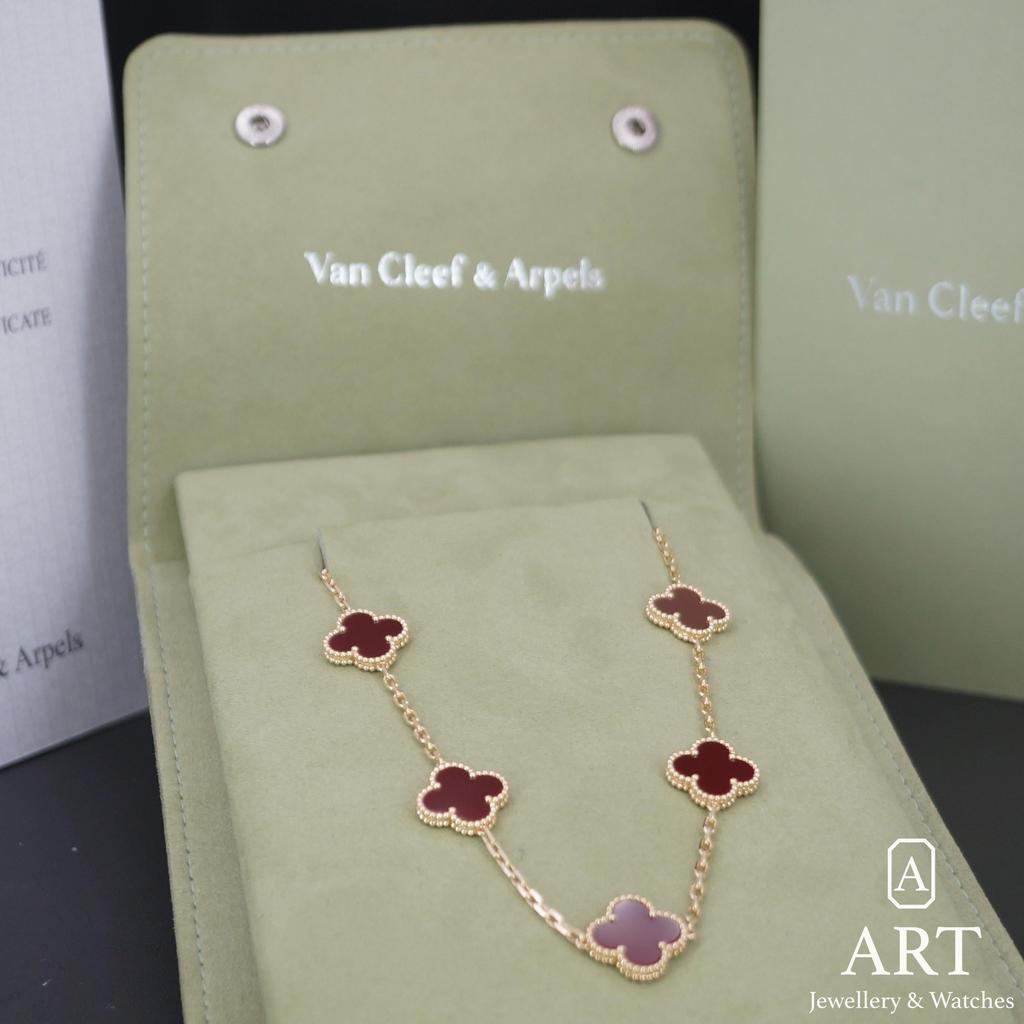 Pre-Owned Van Cleef & Arpels Vintage Alhambra Necklace VCARD40600