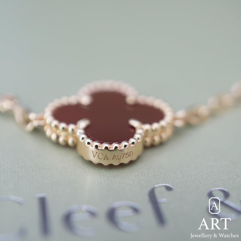 Pre-Owned Van Cleef & Arpels Vintage Alhambra Necklace VCARD40600