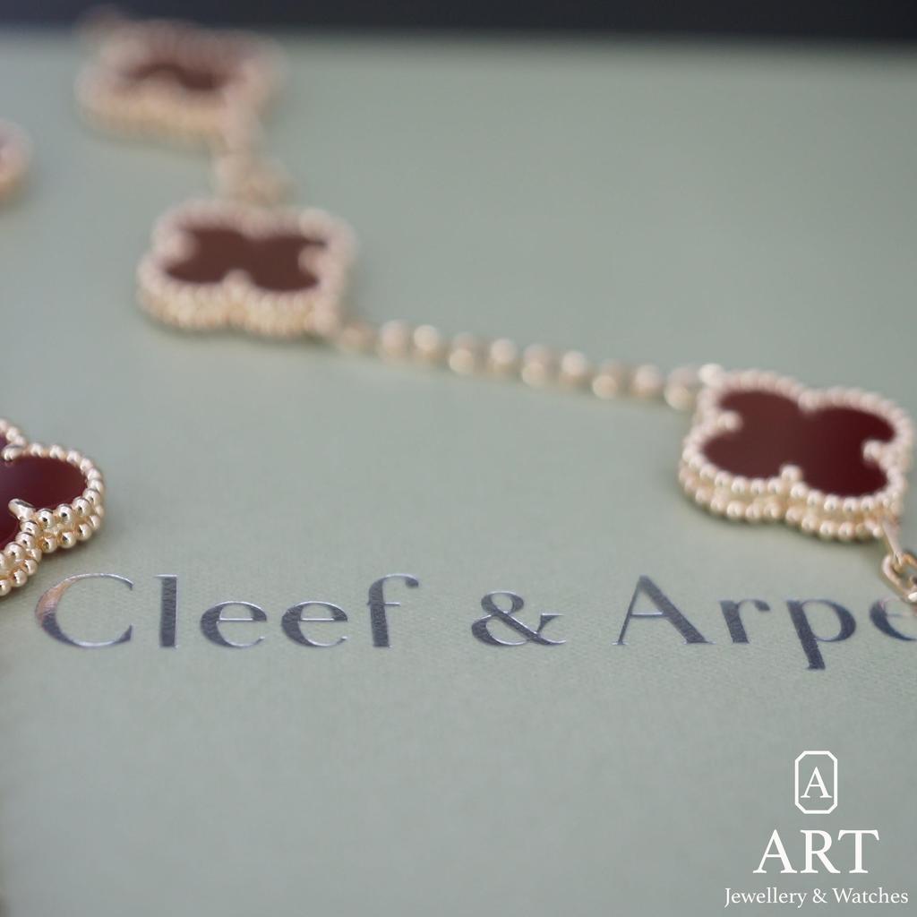 Pre-Owned Van Cleef & Arpels Vintage Alhambra Necklace VCARD40600