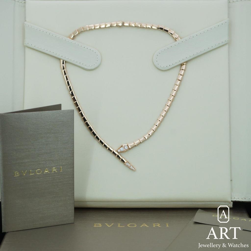 Pre-Owned Bulgari Serpenti Viper Necklace 357863