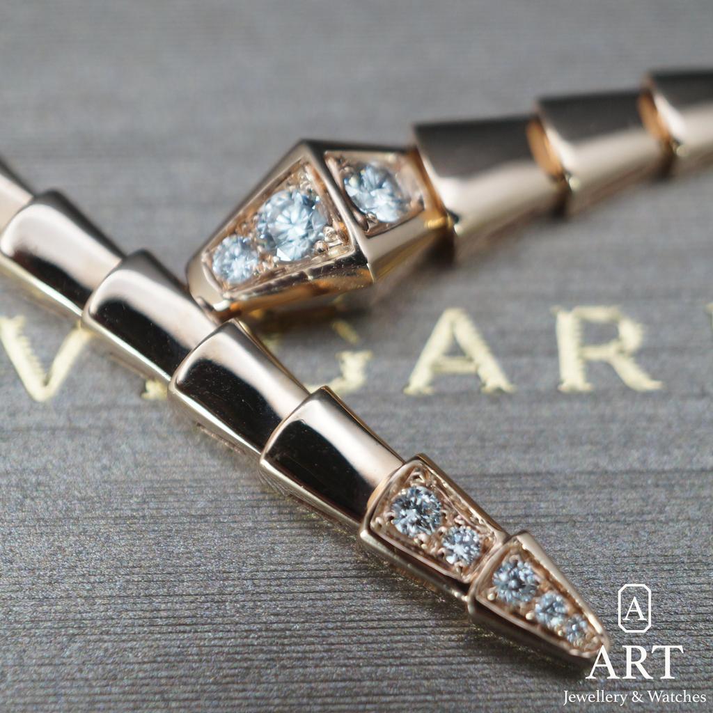 Pre-Owned Bulgari Serpenti Viper Necklace 357863