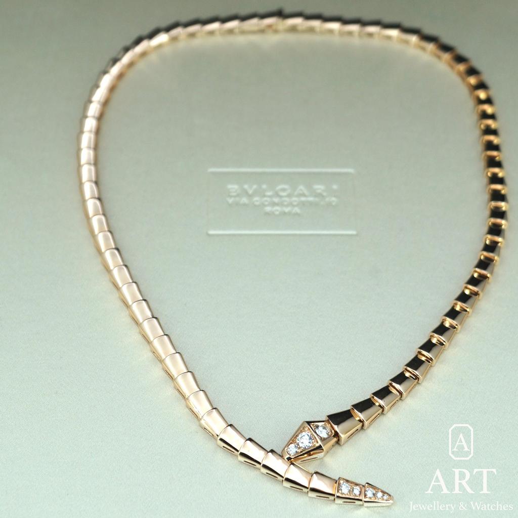 Pre-Owned Bulgari Serpenti Viper Necklace 357863