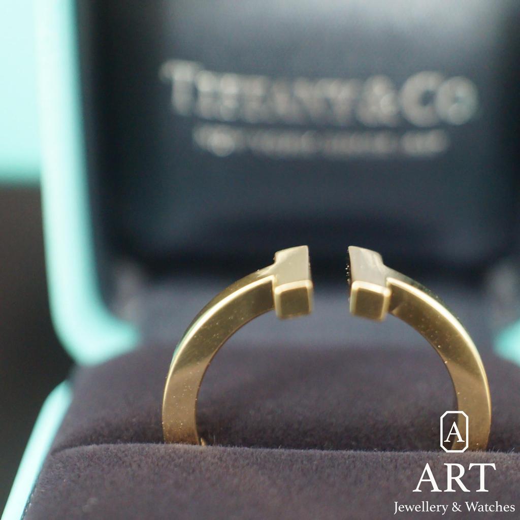 Pre-Owned Tiffany & Co. T Square Ring 33279507