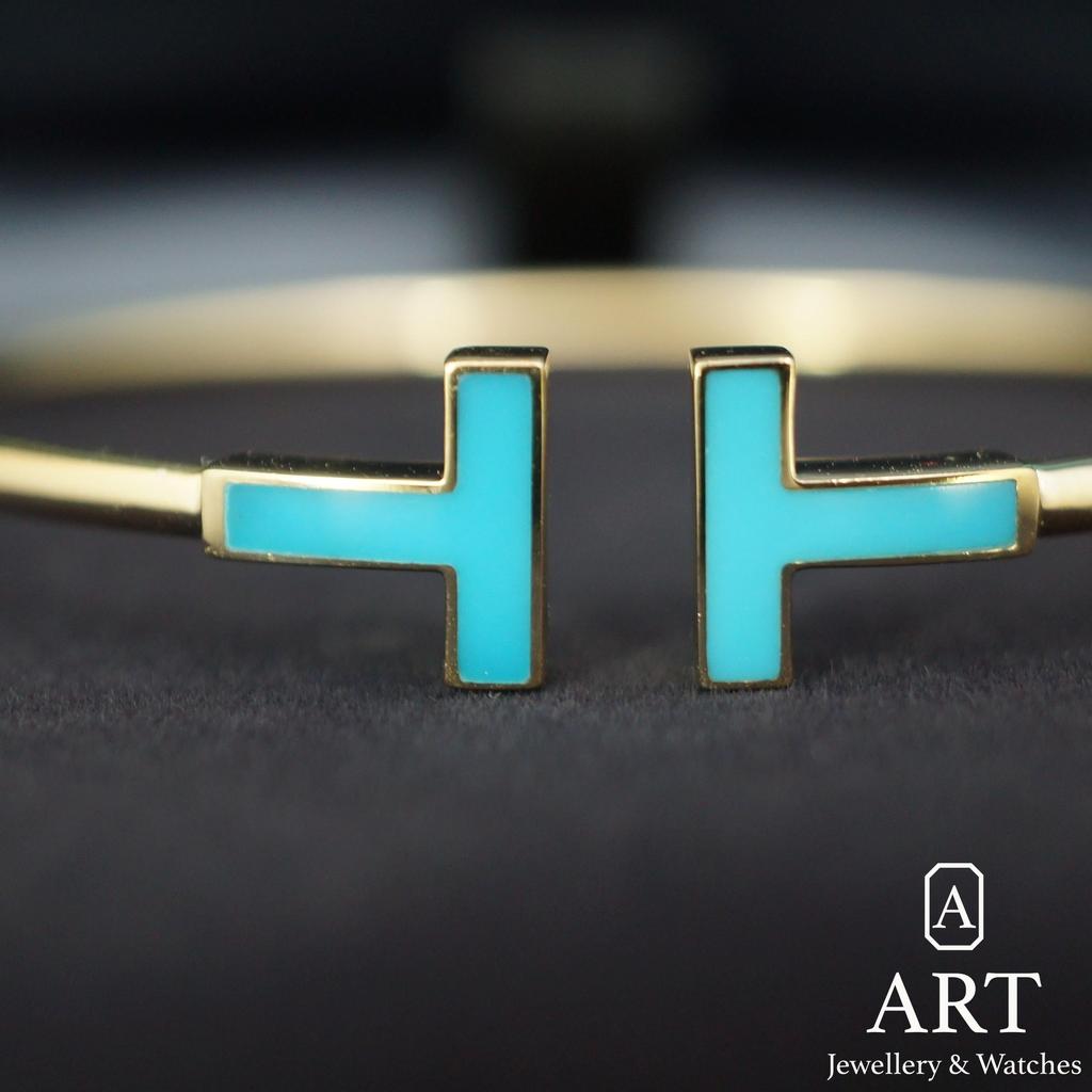 Pre-Owned Tiffany & Co. T Wire Bracelet 64028871