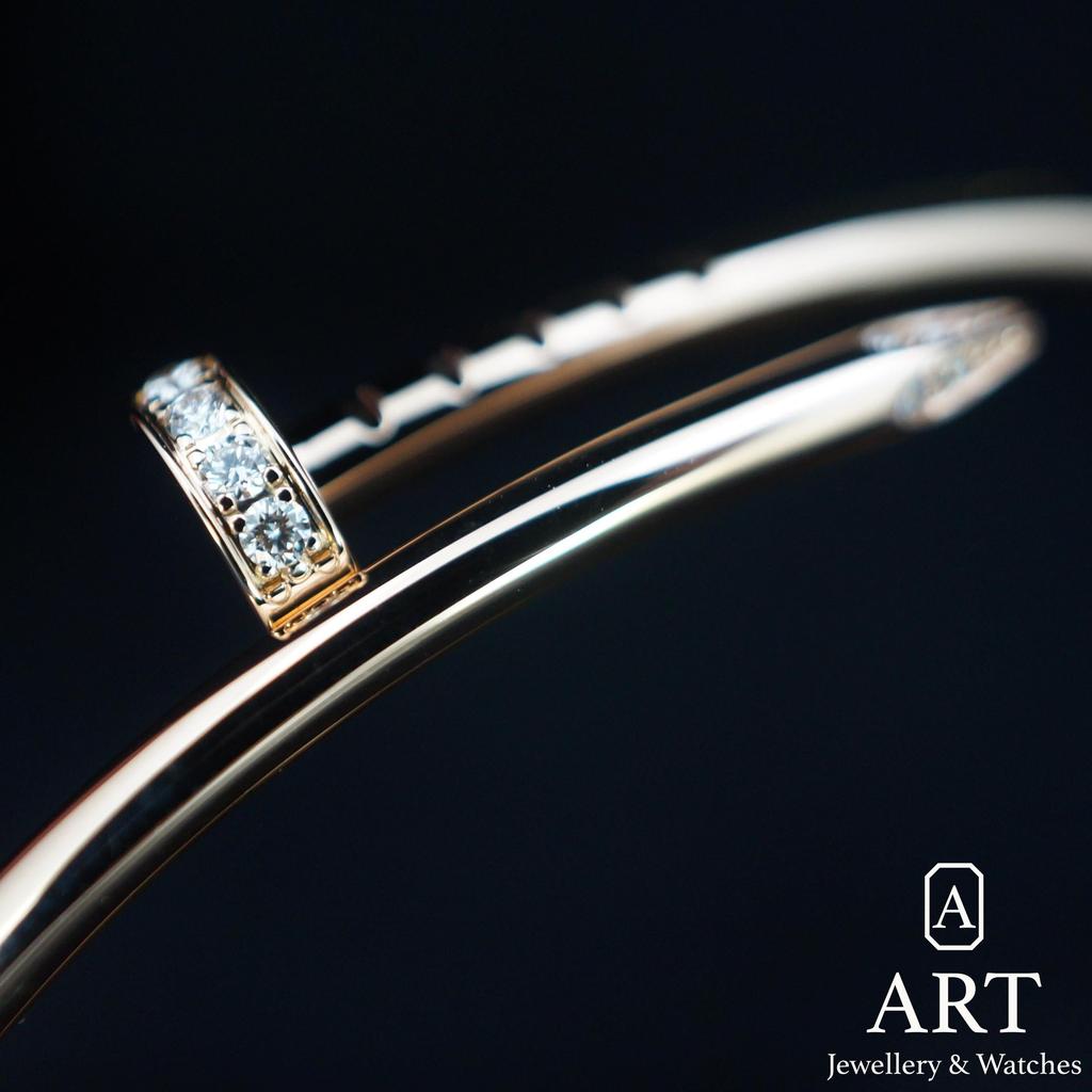 Pre-Owned Cartier Juste Un Clou Diamond Bracelet B6066117