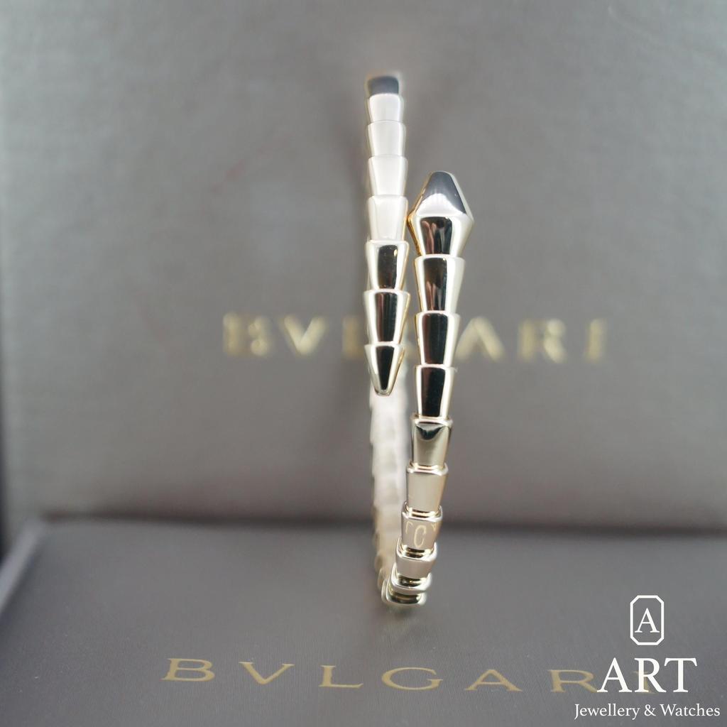 Pre-Owned Bulgari Serpenti Viper Bracelet Medium 359416