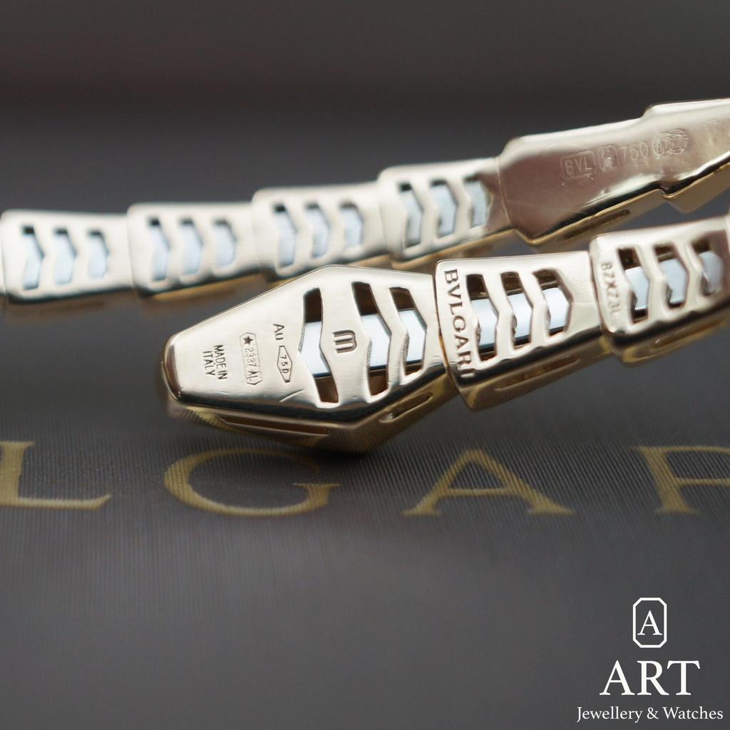 Pre-Owned Bulgari Serpenti Viper Bracelet Medium 359416
