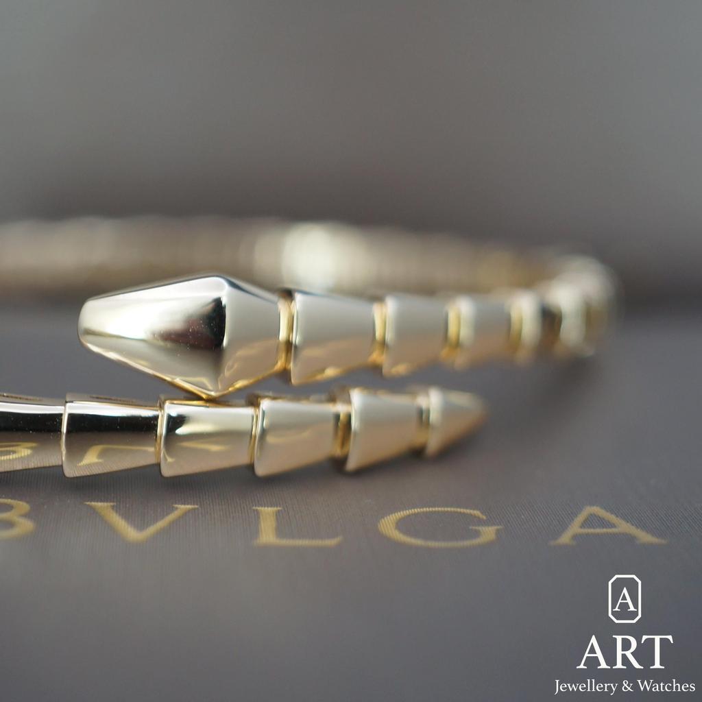 Pre-Owned Bulgari Serpenti Viper Bracelet Medium 359416