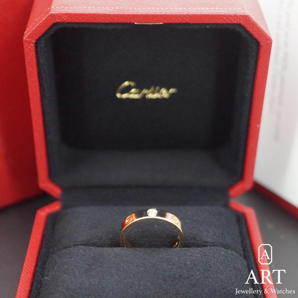 Pre-Owned Cartier Love Ring 52 Size B4050752