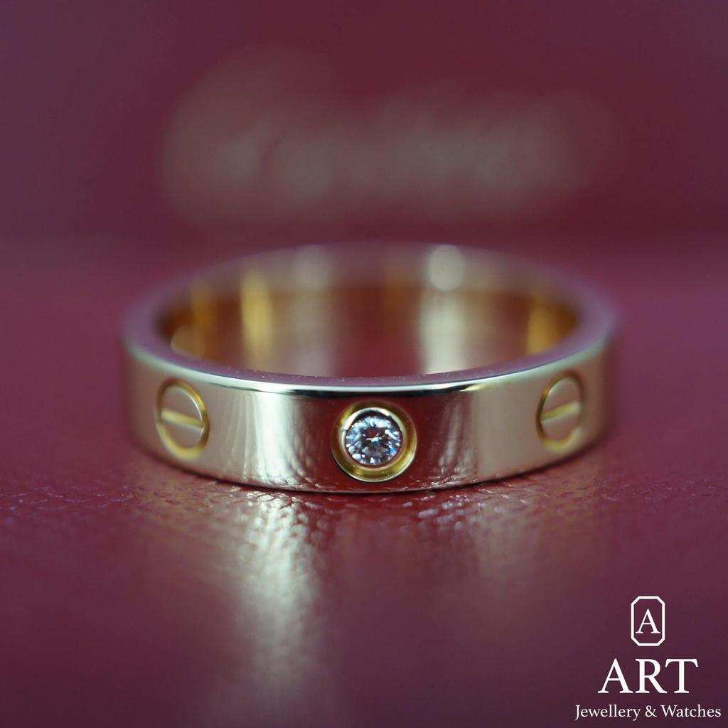 Pre-Owned Cartier Love Ring 52 Size B4050752