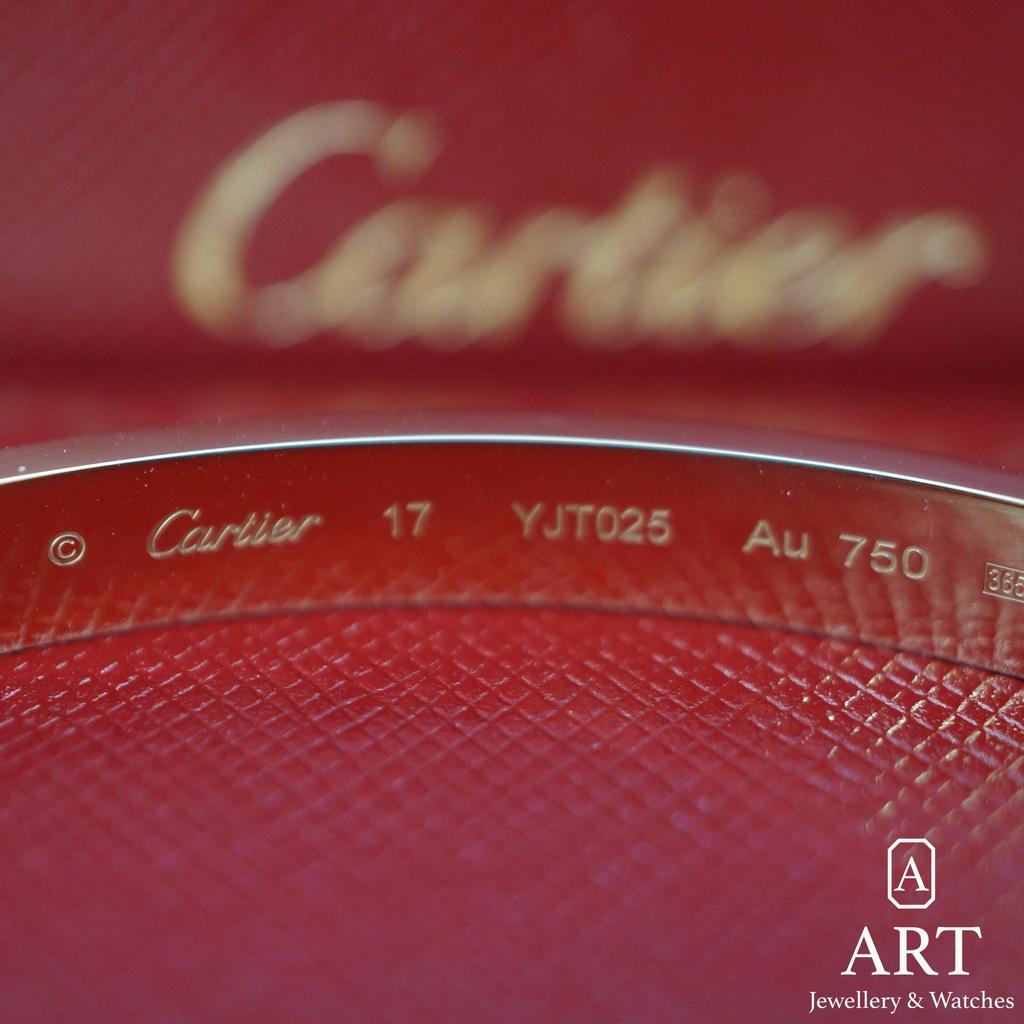 Pre-Owned Cartier Love Bracelet 17 Size B6081817