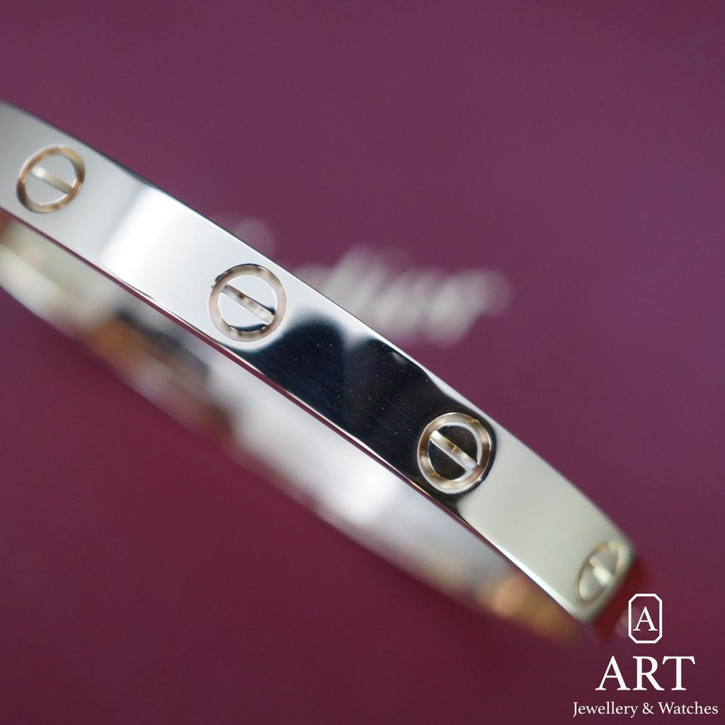 Pre-Owned Cartier Love Bracelet 17 Size B6081817