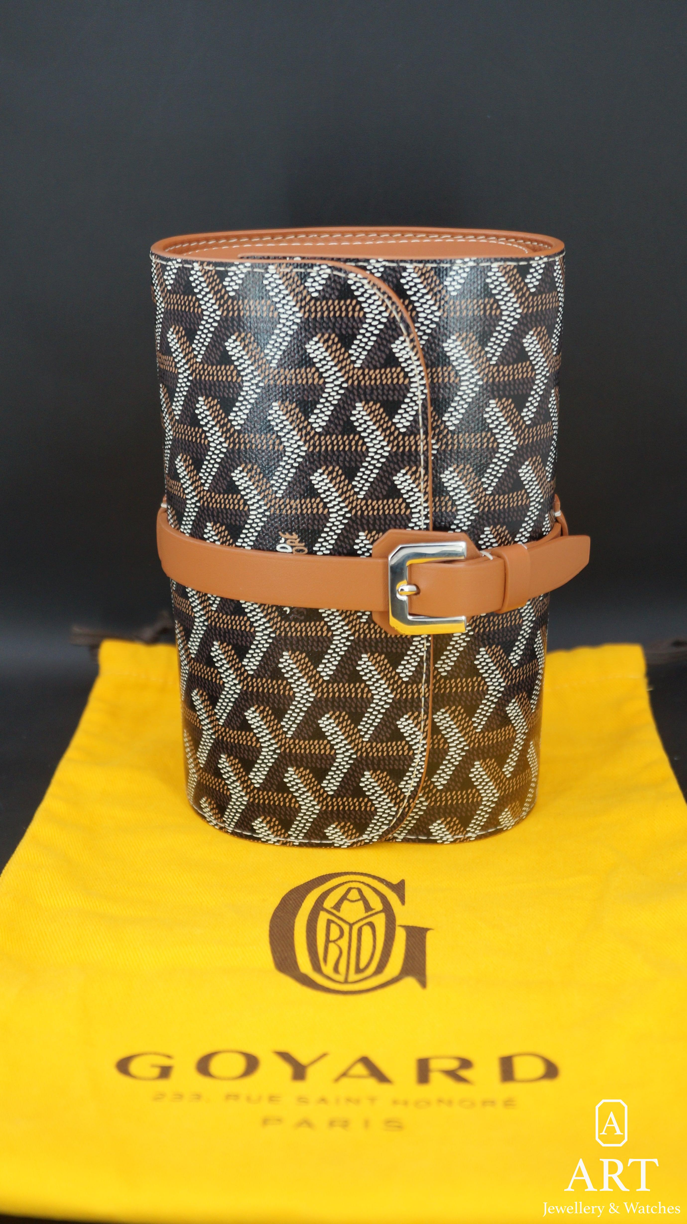 New Goyard Double Travel Watch Case