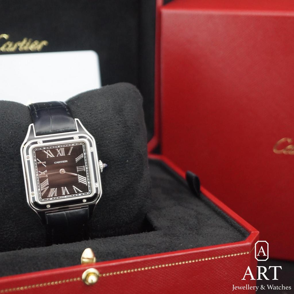 Pre-Owned Cartier Santos-Dumont Large WSSA0046