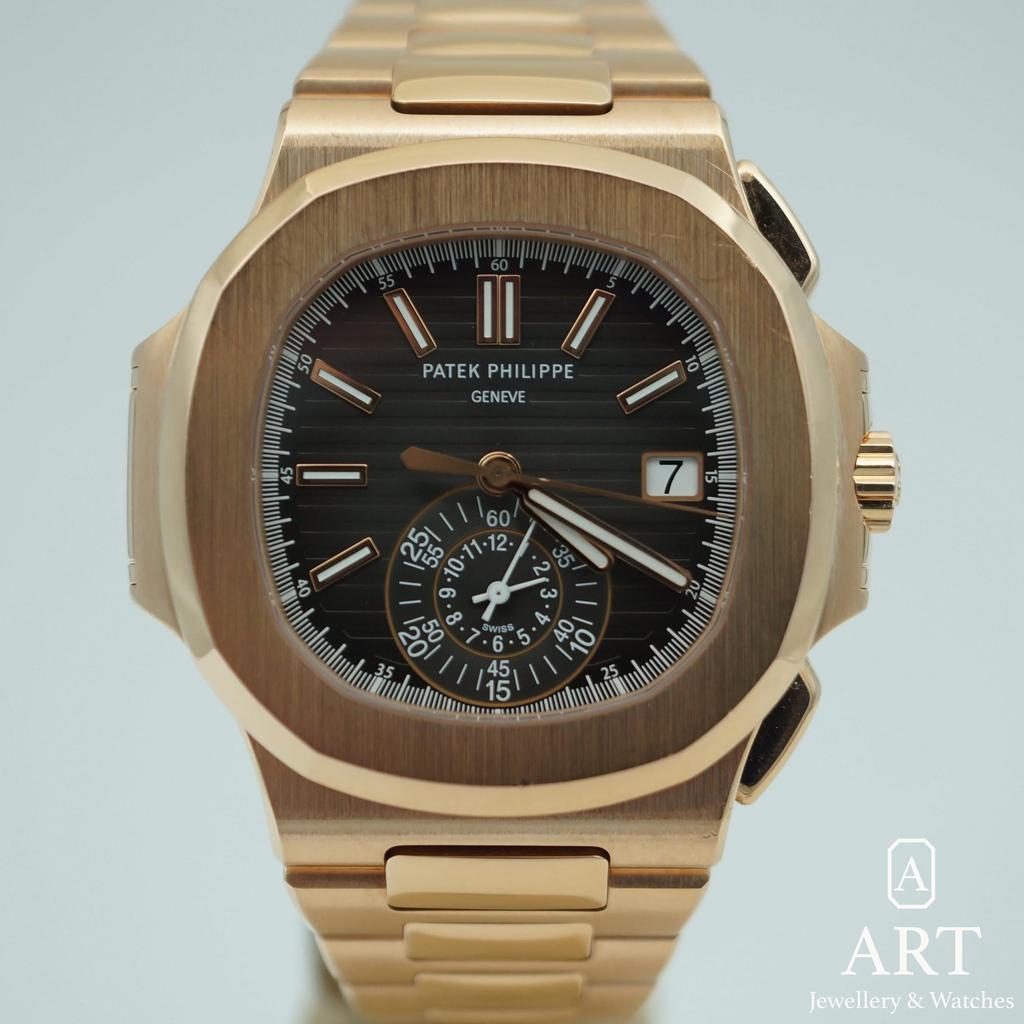 Pre-Owned Patek Philippe Nautilus 40.5mm 5980/1R-001