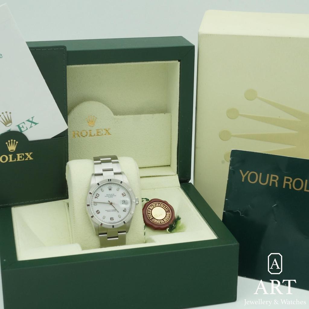 Pre-Owned Rolex Oytser Perpetual 34mm 15210