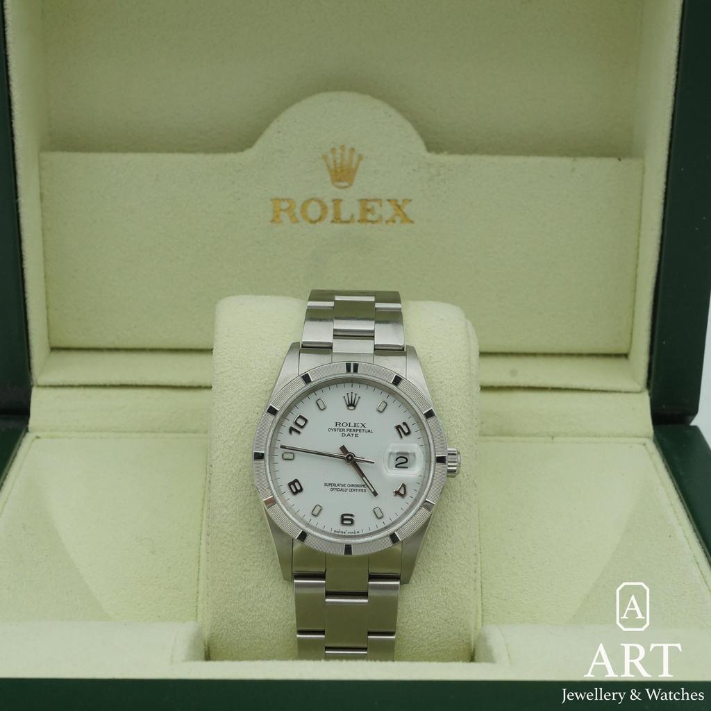 Pre-Owned Rolex Oytser Perpetual 34mm 15210