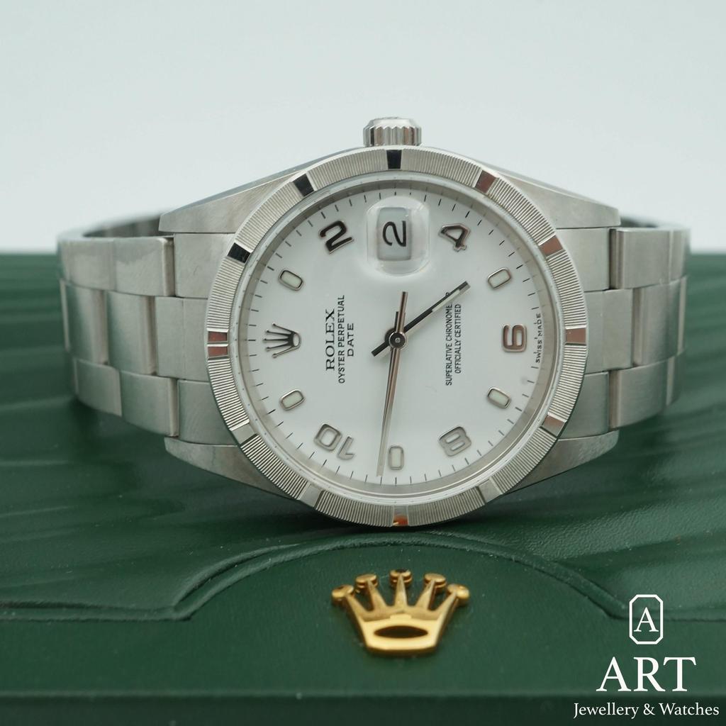 Pre-Owned Rolex Oytser Perpetual 34mm 15210