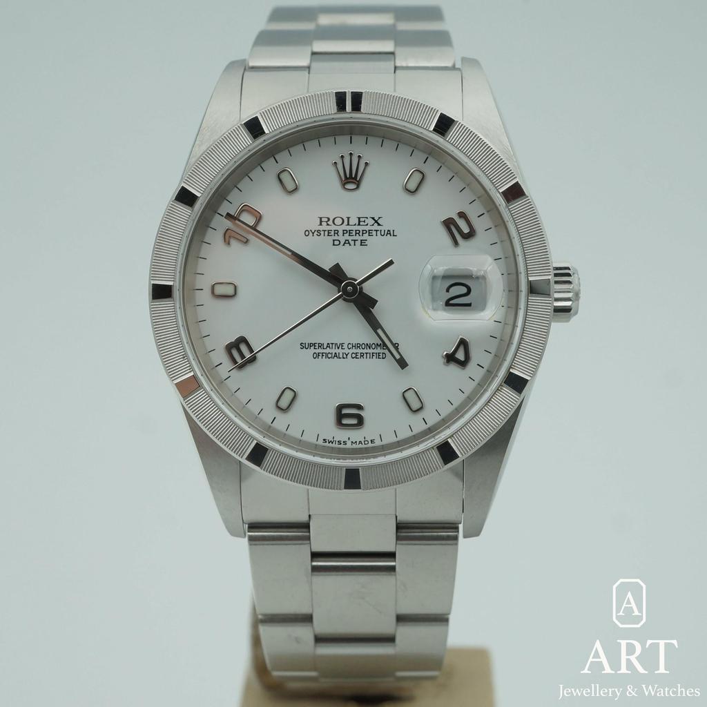 Pre-Owned Rolex Oytser Perpetual 34mm 15210