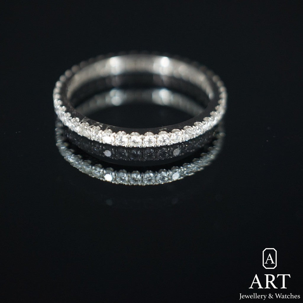 Art Jewellery & Watches-Eternity Diamond Ring-Jewellery-Art Jewellery &amp; Watches