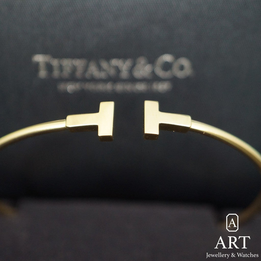 ART Jewellery-T Narrow Wire Bracelet-Jewellery-Art Jewellery &amp; Watches