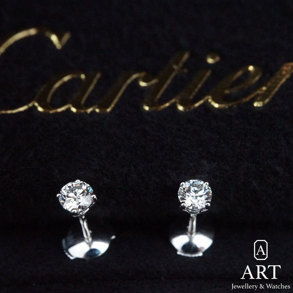 Cartier-Solitaire Earring-Jewellery-Art Jewellery &amp; Watches