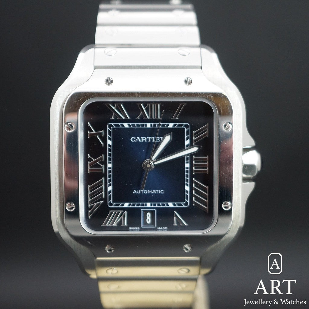 Cartier-Santos 40mm-Watch-Art Jewellery &amp; Watches