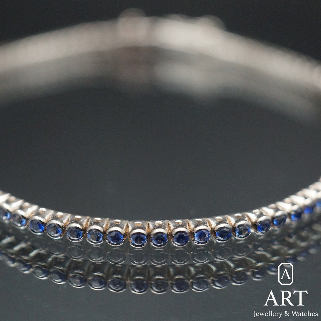 Art Jewellery & Watches-Sapphire Bracelet-Jewellery-Art Jewellery &amp; Watches