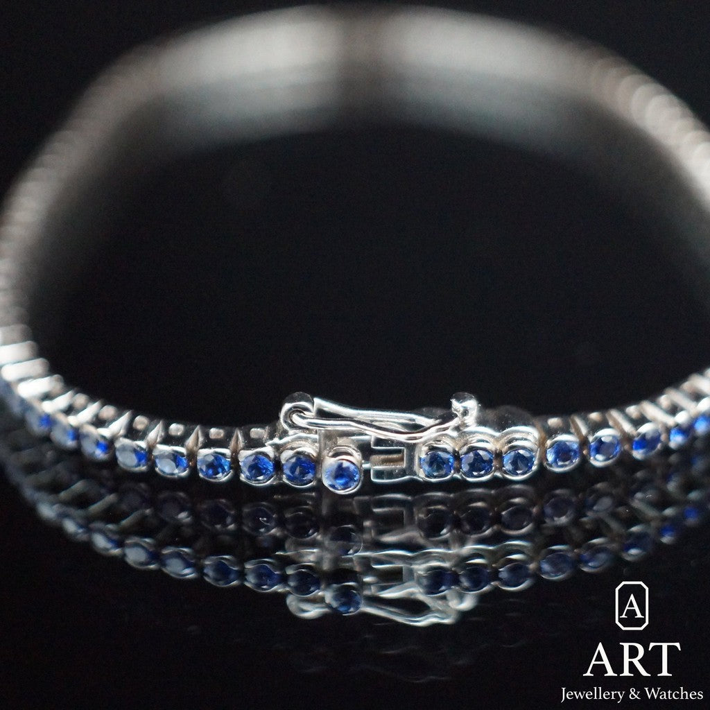 Art Jewellery & Watches-Sapphire Bracelet-Jewellery-Art Jewellery &amp; Watches