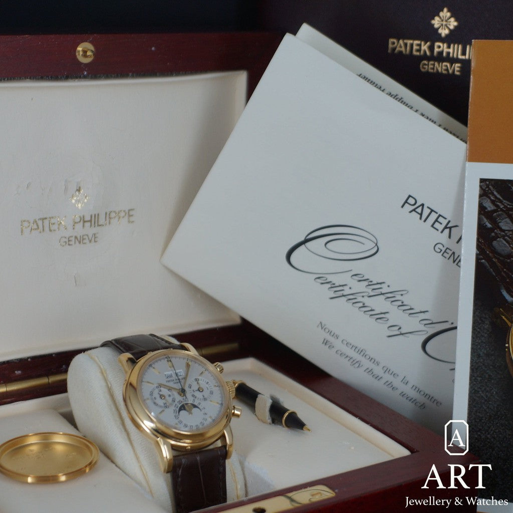 Pre-Owned Patek Philippe Perpetual Calendar Chronograph 36mm 3970EJ-014