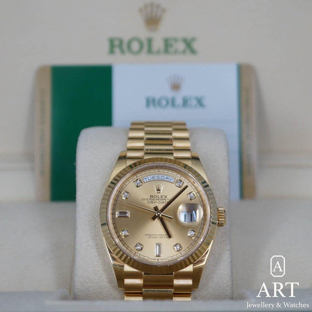 Pre-Owned Rolex Dat-Date 36mm 128238
