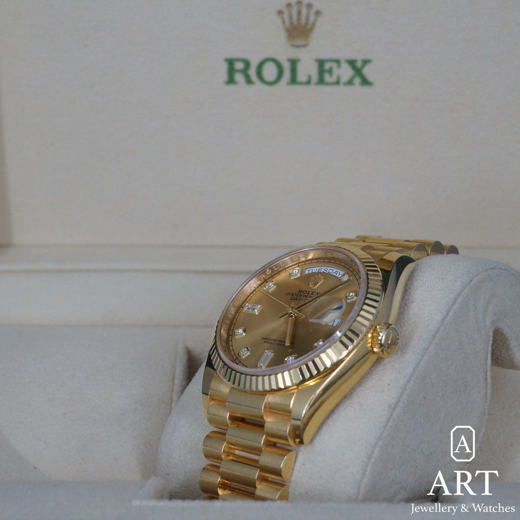 Pre-Owned Rolex Dat-Date 36mm 128238