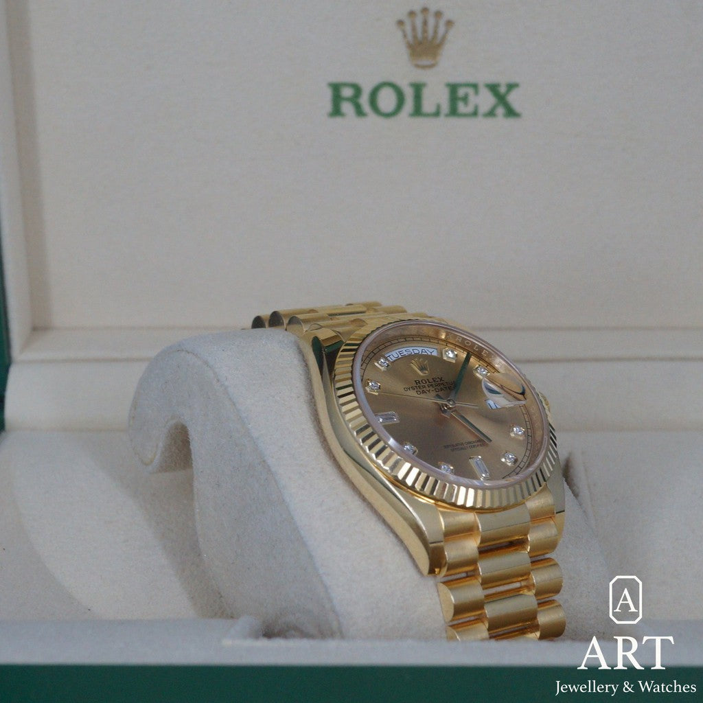Pre-Owned Rolex Dat-Date 36mm 128238