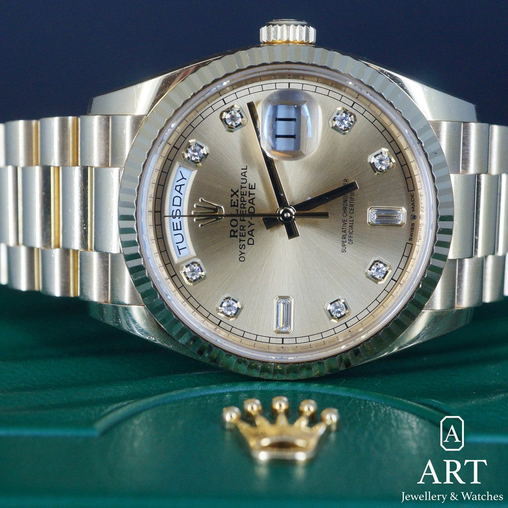 Pre-Owned Rolex Dat-Date 36mm 128238