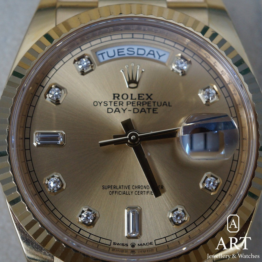 Pre-Owned Rolex Dat-Date 36mm 128238