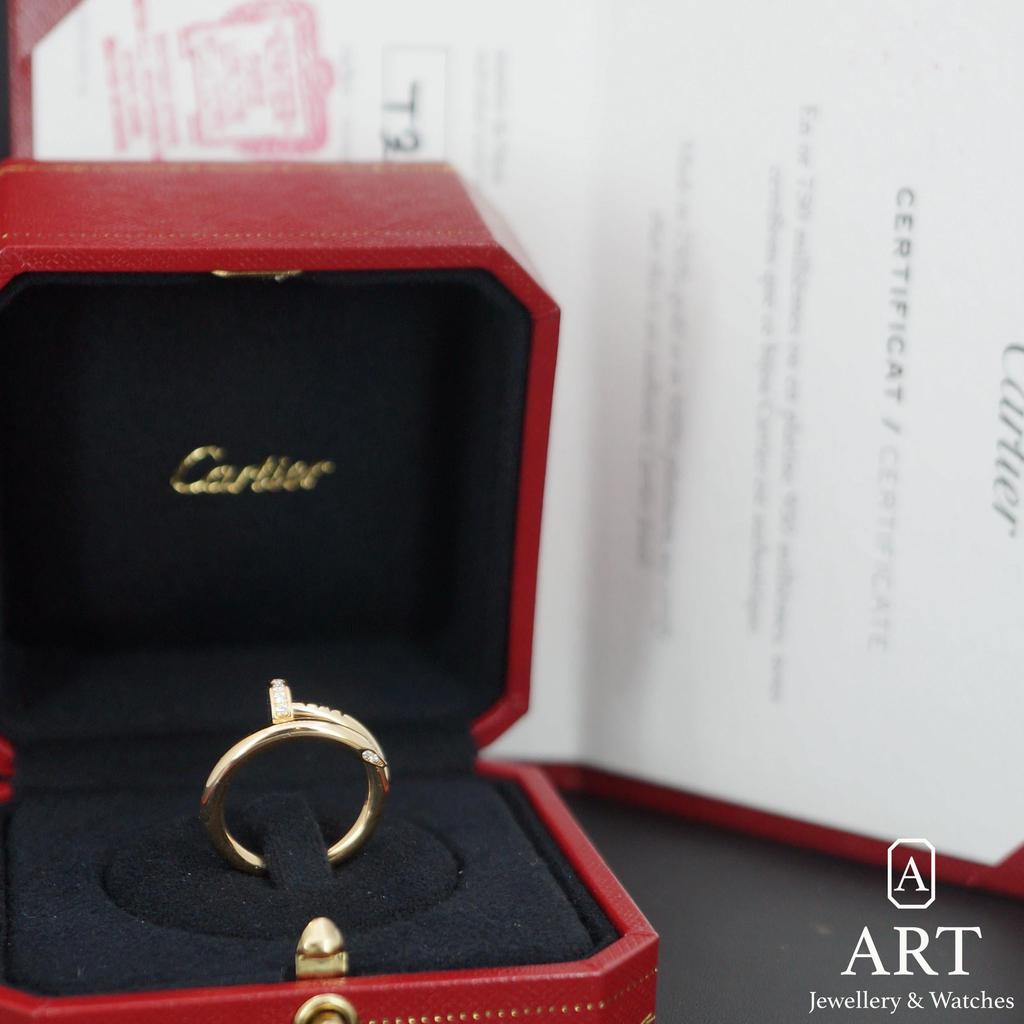 Pre-Owned Cartier Just Un Clou Diamond Ring B4216952