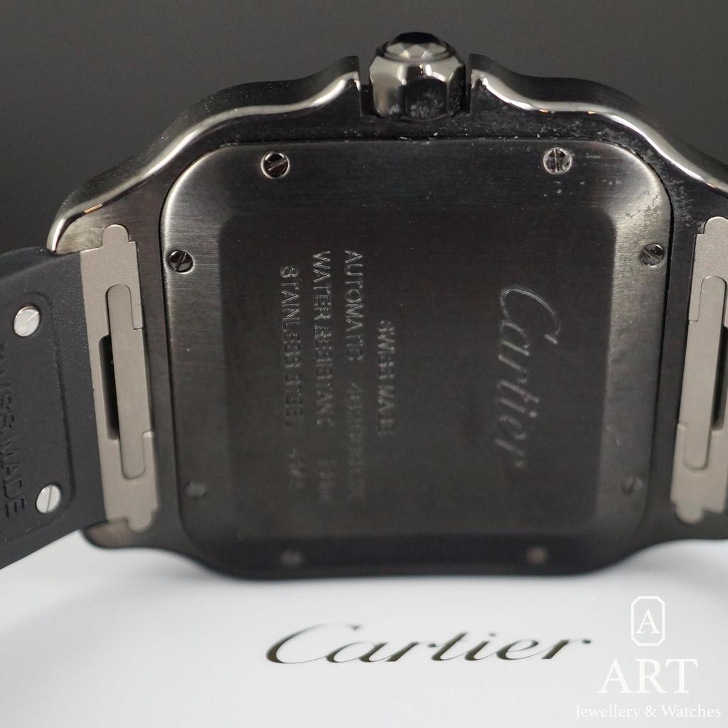 Pre-Owned Cartier Santos De Cartier Large WSSA0039
